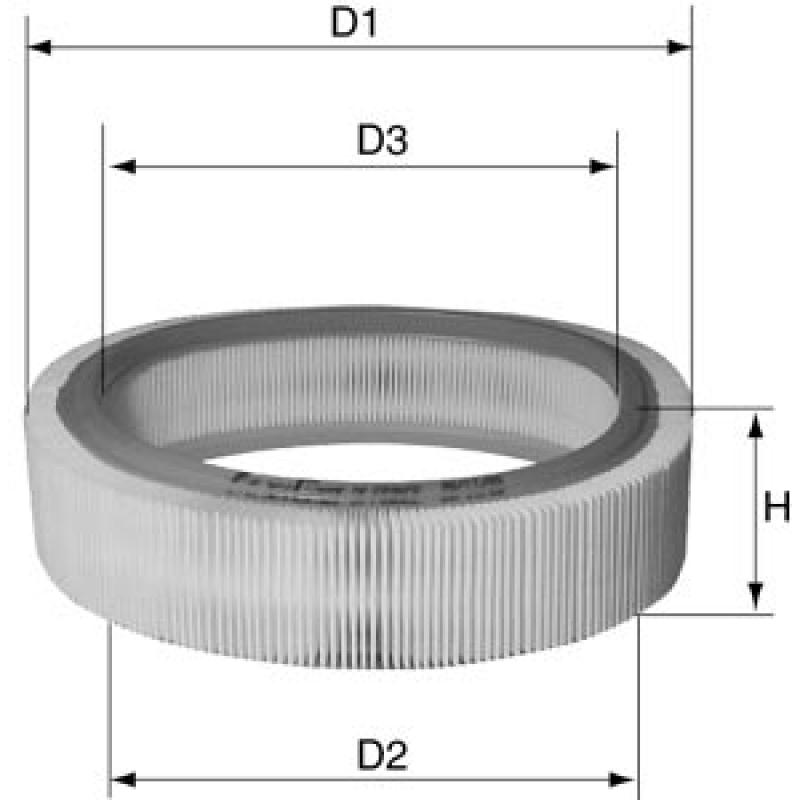 Filtre à air DAVID VASCO A822 - Visuel 1
