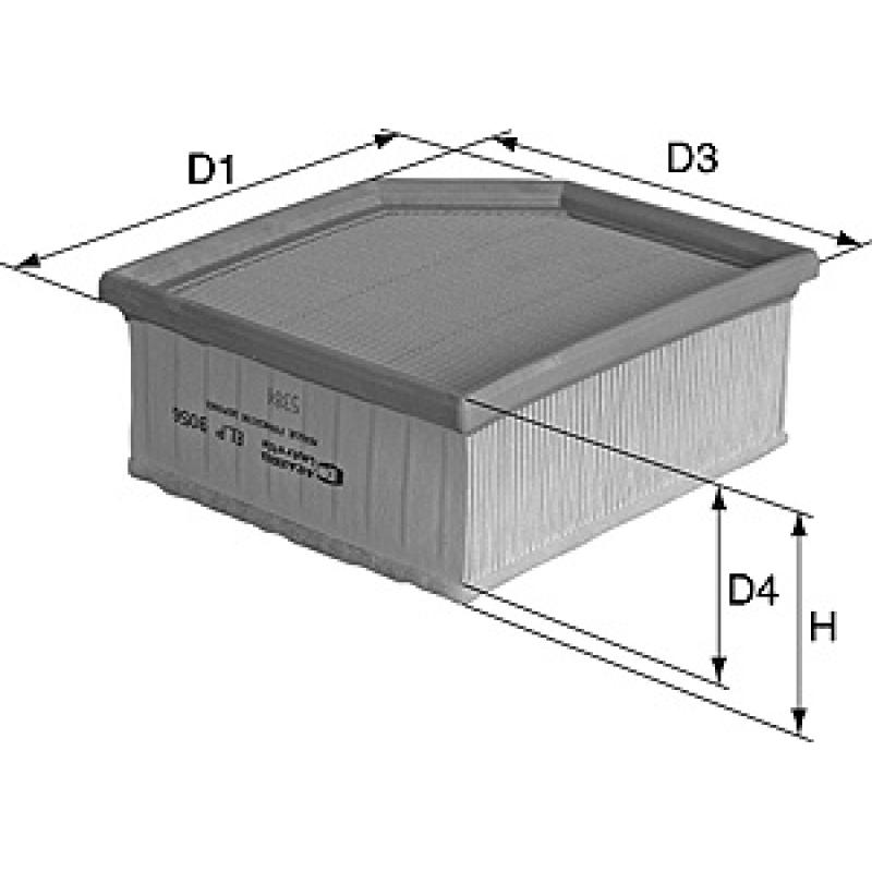 Filtre à air DAVID VASCO A915 - Visuel 1