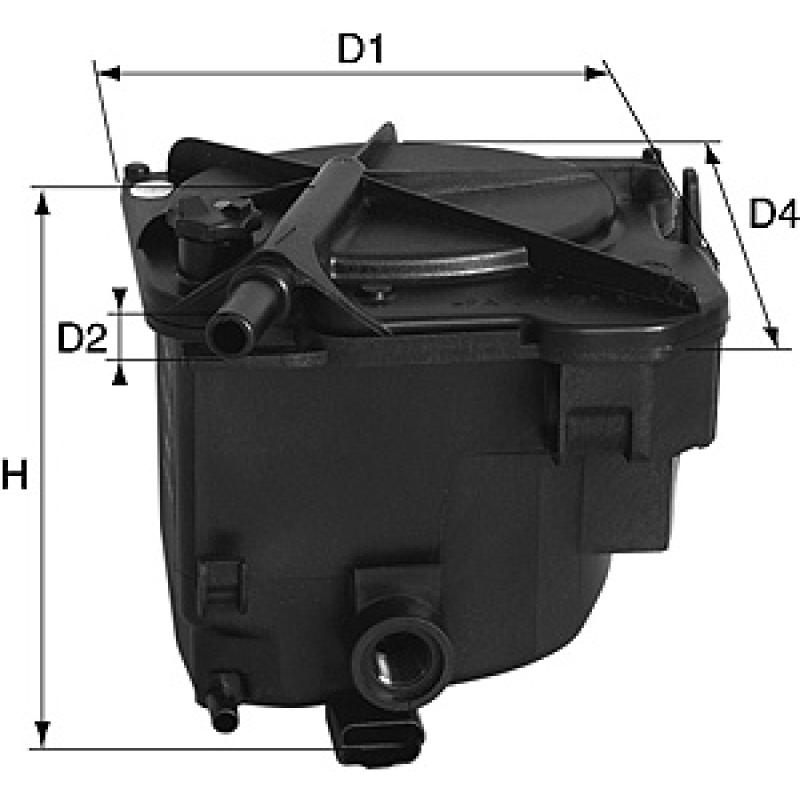 Filtre à carburant DAVID VASCO C297 - Visuel 2