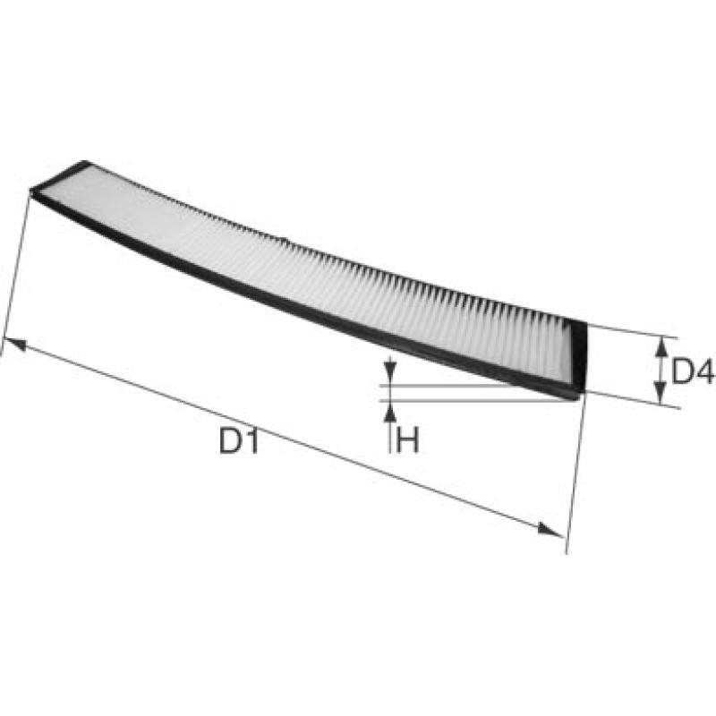 Filtre, air de l'habitacle DAVID VASCO O098 - Visuel 1