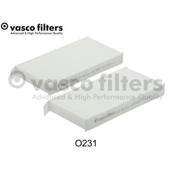 Filtre, air de l'habitacle DAVID VASCO OEM 272770001R