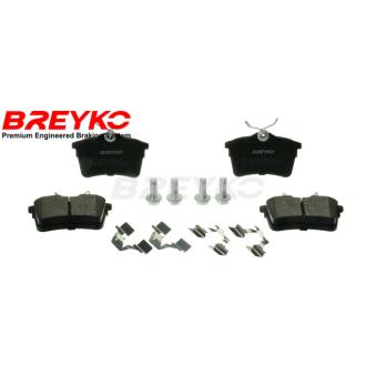 Jeu de 4 plaquettes de frein avant DAVID VASCO [Q1799]