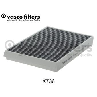 Filtre, air de l'habitacle DAVID VASCO X736 pour MAZDA 626 E 200 EQ Boost - 197cv