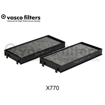 Filtre, air de l'habitacle DAVID VASCO [X770]