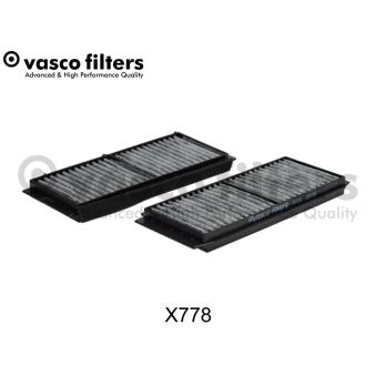 Filtre, air de l'habitacle DAVID VASCO [X778]