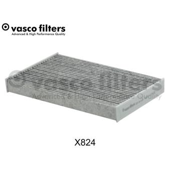 Filtre, air de l'habitacle DAVID VASCO [X824]