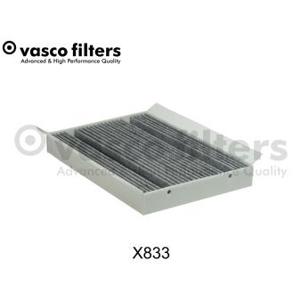 Filtre, air de l'habitacle DAVID VASCO [X833]