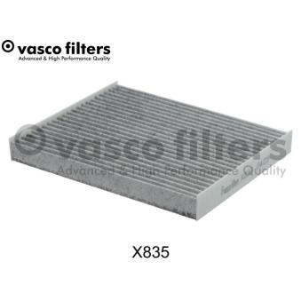 Filtre, air de l'habitacle DAVID VASCO X835 pour HYUNDAI TUCSON 2.0 - 155cv