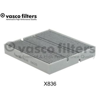 Filtre, air de l'habitacle DAVID VASCO [X836]