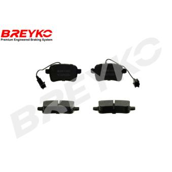 Jeu de 4 plaquettes de frein avant DAVID VASCO [Z1905]