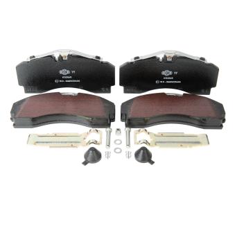 Jeu de 4 plaquettes de frein KNORR-BREMSE [K071018K50]