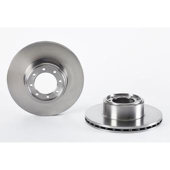 Jeu de 2 disques de frein avant KNORR-BREMSE [K206960N50]