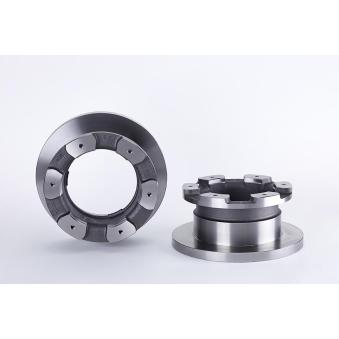 Jeu de 2 disques de frein avant KNORR-BREMSE [K206965N50]