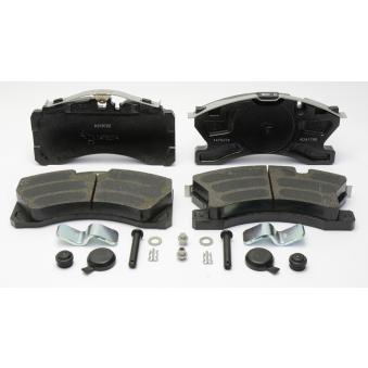 Jeu de 4 plaquettes de frein avant KNORR-BREMSE OEM 1508539