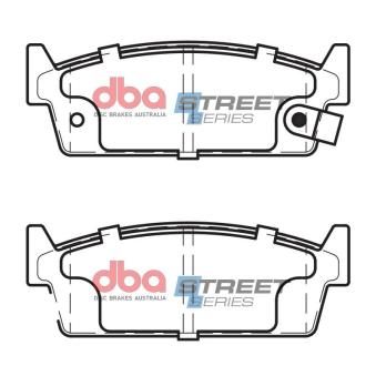 Jeu de 4 plaquettes de frein avant DBA Australia [DB1144SS]