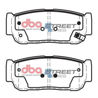 Jeu de 4 plaquettes de frein avant DBA Australia [DB1673SS]