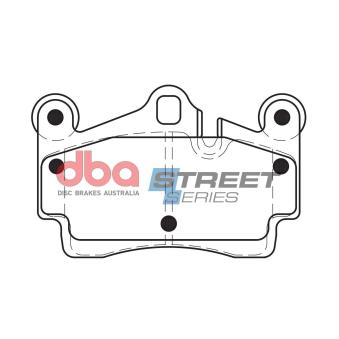 Jeu de 4 plaquettes de frein avant DBA Australia [DB1677SS]