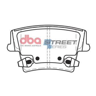 Jeu de 4 plaquettes de frein avant DBA Australia [DB2062SS]
