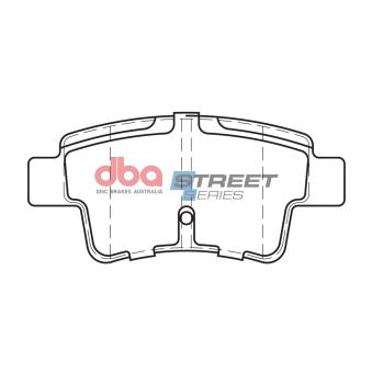 Jeu de 4 plaquettes de frein avant DBA Australia [DB2220SS]