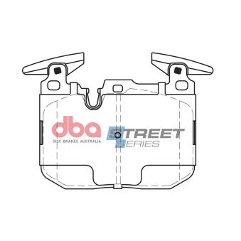 Kit de plaquettes de freins de haute performance DBA Australia [DB2299XP]