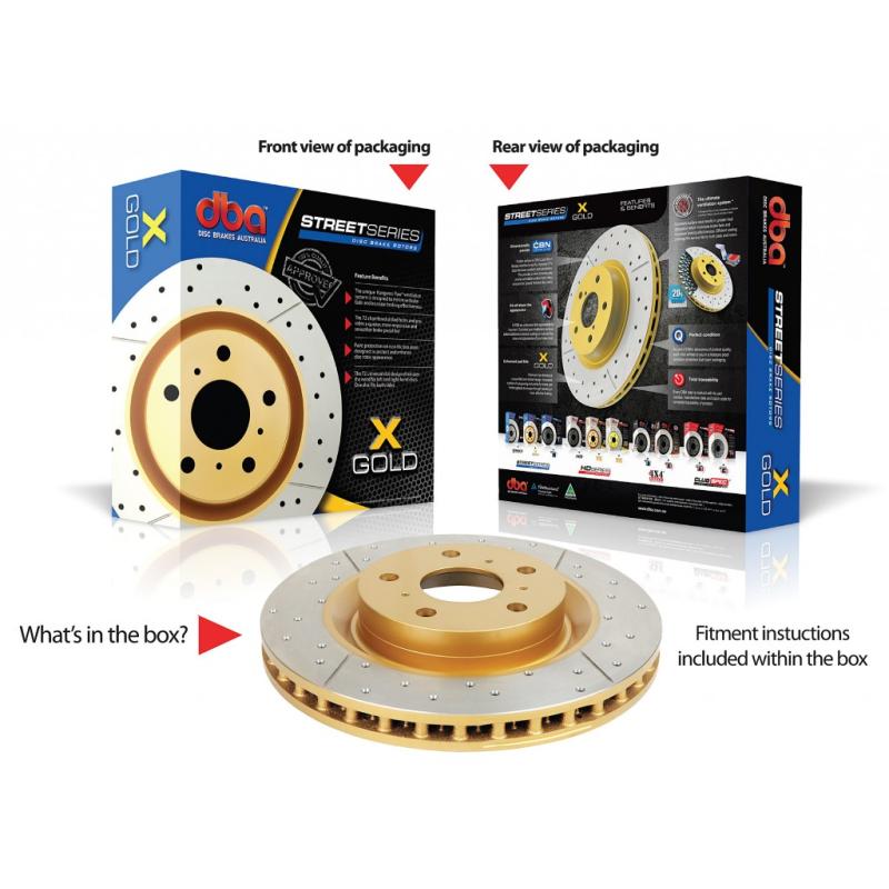 Disque de freins de haute performance DBA Australia DBA329X - Visuel 2