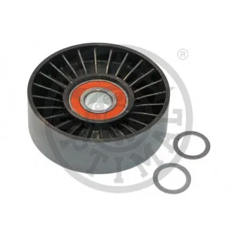 Poulie renvoi/transmission, courroie trapézoïdale à nervures OPTIMAL [0-N1734]