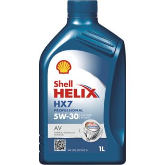 Huile moteur 5W30 HELIX HX7 PROFESSIONAL AV – 1L SHELL 550046311
