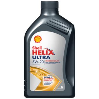 Huile moteur 5W20 HELIX ULTRA PROFESSIONAL AF – 1L SHELL [550055210]