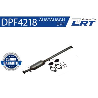 Filtre à particules / à suie, échappement LRT [DPF4218]