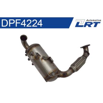 Filtre à particules / à suie, échappement LRT [DPF4224]