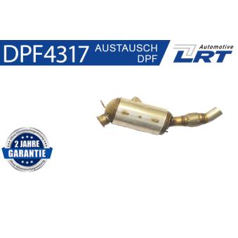 Filtre à particules / à suie, échappement LRT [DPF4317]