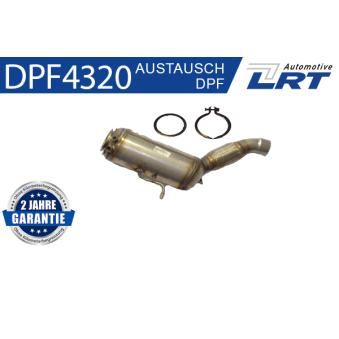 Filtre à particules / à suie, échappement LRT [DPF4320]