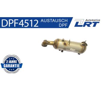 Filtre à particules / à suie, échappement LRT [DPF4512]