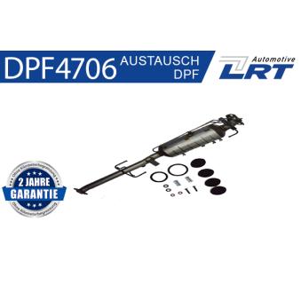 Filtre à particules / à suie, échappement LRT [DPF4706]