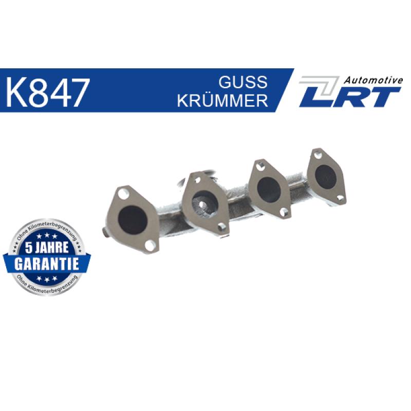 Collecteur, système d'échappement LRT K847 - Visuel 2