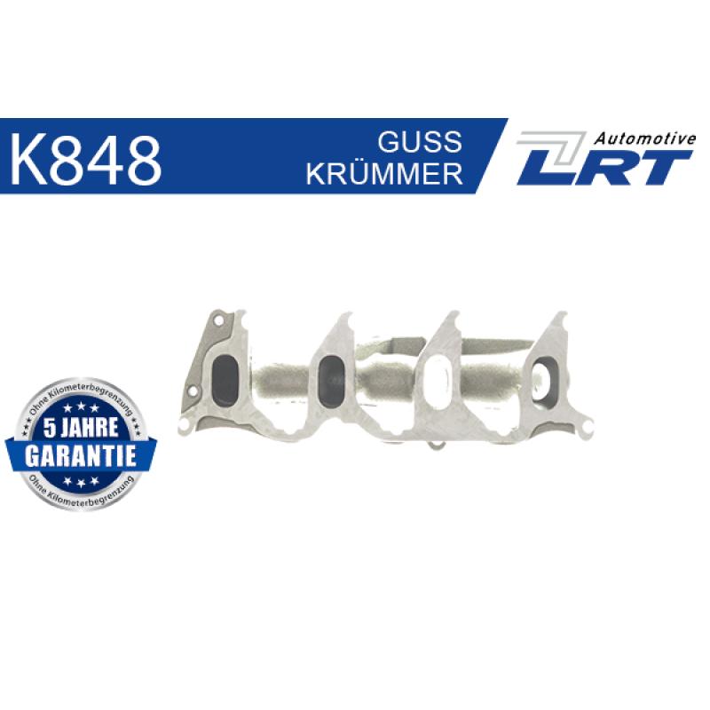 Collecteur, système d'échappement LRT K848 - Visuel 2