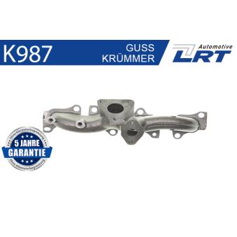 Collecteur, système d'échappement LRT [K987]