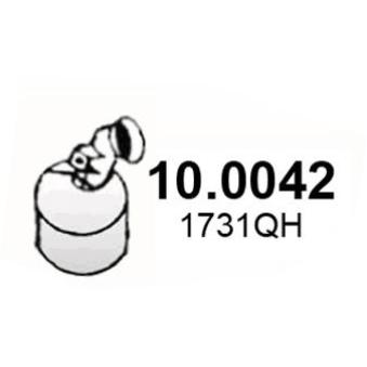 Catalyseur ASSO 10.0042 pour CITROEN C4 1.6 HDI - 109cv