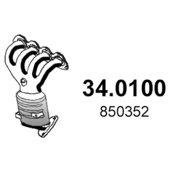 Catalyseur ASSO OEM 55572912