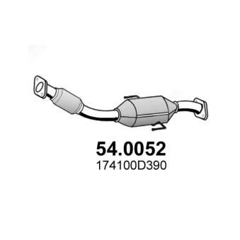 Catalyseur ASSO 54.0052 pour TOYOTA AURIS 1.6 - 132cv Catalyseur ASSO 54.0052 pour TOYOTA AURIS 1.6 - 132cv