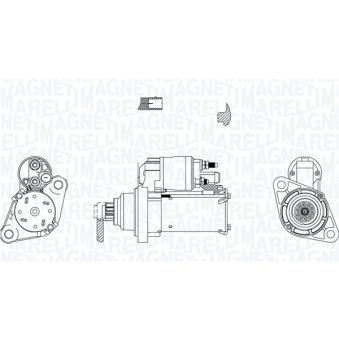 Démarreur MAGNETI MARELLI [063721324010]