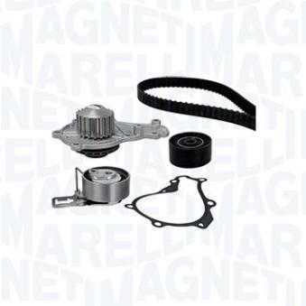 Pompe à eau + kit de courroie crantée MAGNETI MARELLI 341406960001 pour FORD FOCUS 1.5 TDCi - 120cv