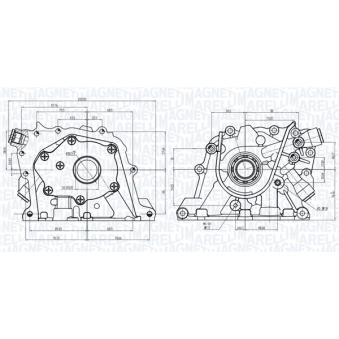 Pompe à huile MAGNETI MARELLI [351516000127]