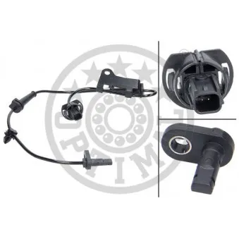 OPTIMAL 06-S420 - Capteur, vitesse de roue avant gauche