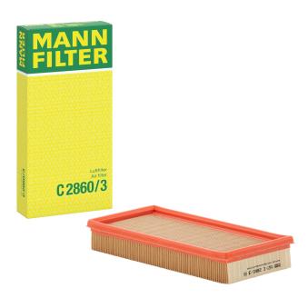 Filtre à air MANN-FILTER C 2860/3 pour VOLKSWAGEN SCIROCCO 1.6 - 110cv