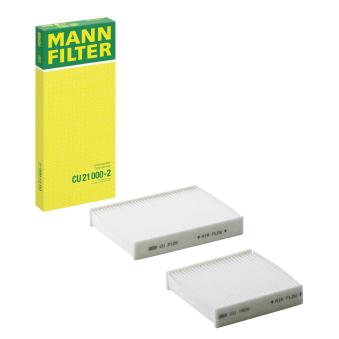 Filtre, air de l'habitacle MANN-FILTER [CU 21 000-2]