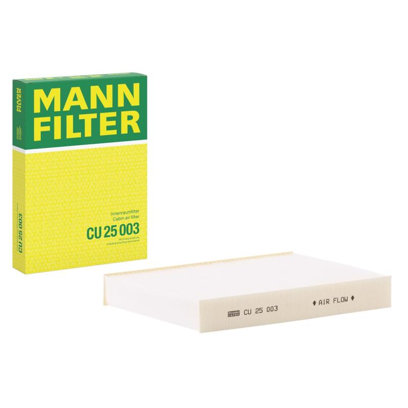 Filtre, air de l'habitacle MANN-FILTER CU 25 003 - Visuel 1