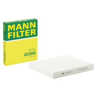 Filtre, air de l'habitacle MANN-FILTER [CU 2545]