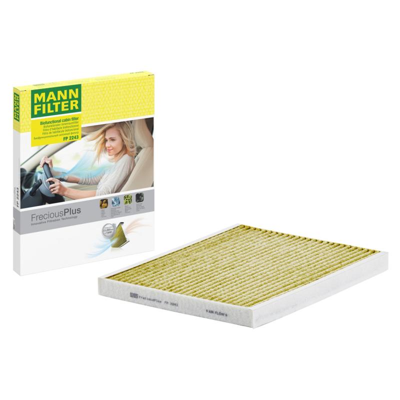 Filtre, air de l'habitacle MANN-FILTER FP 2243 - Visuel 1