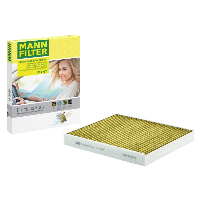 Filtre, air de l'habitacle MANN-FILTER FP 2757 - Visuel 1